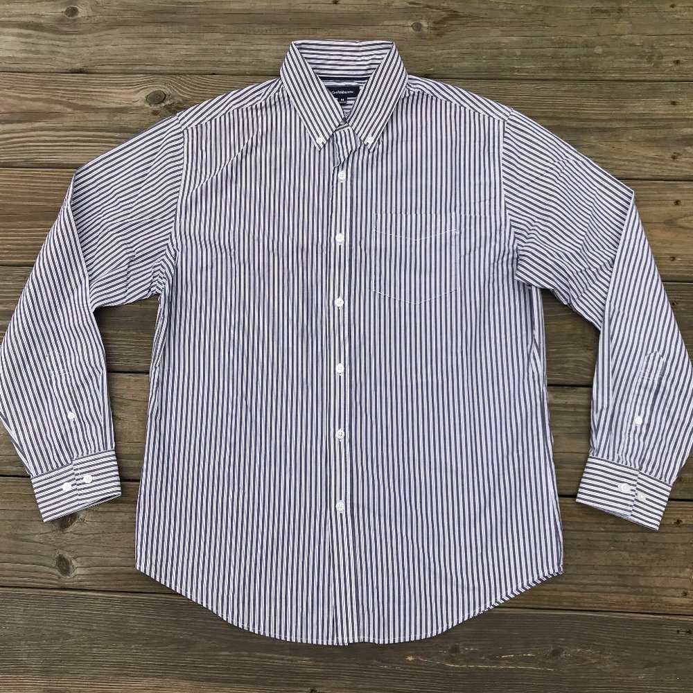 Croft & Barrow Men Shirt Button Down Long Sleeve C